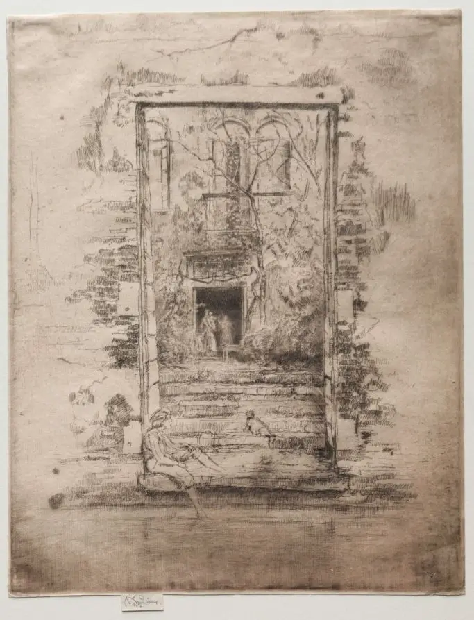 The Garden by James McNeill Whistler