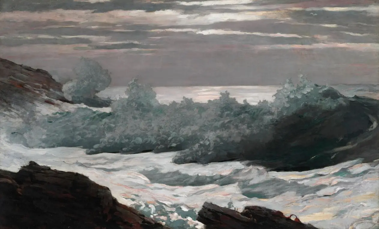 Early Morning After a Storm at Sea by Winslow Homer