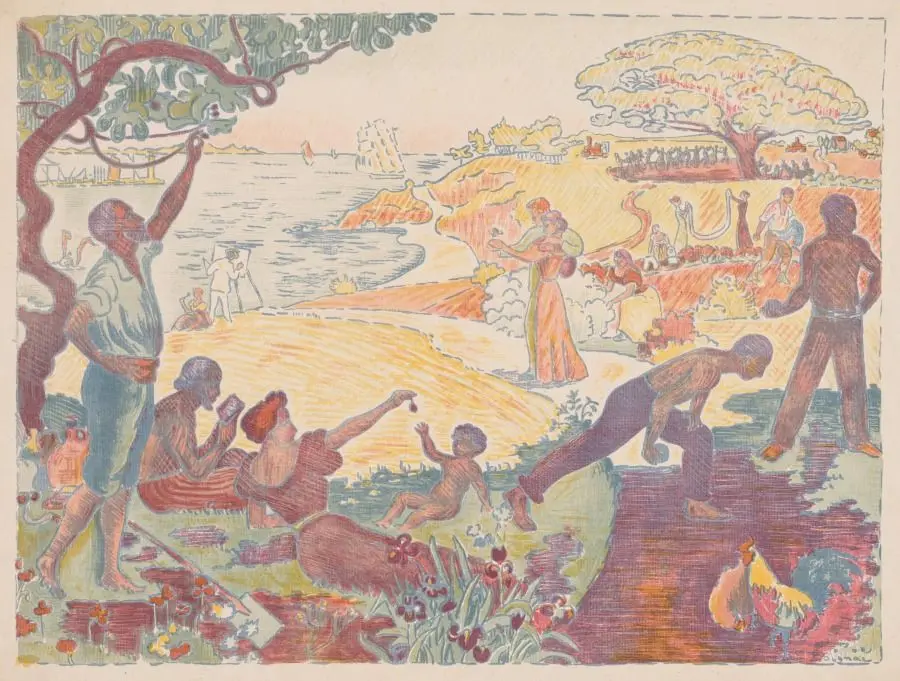 Harmonious Times by Paul Signac