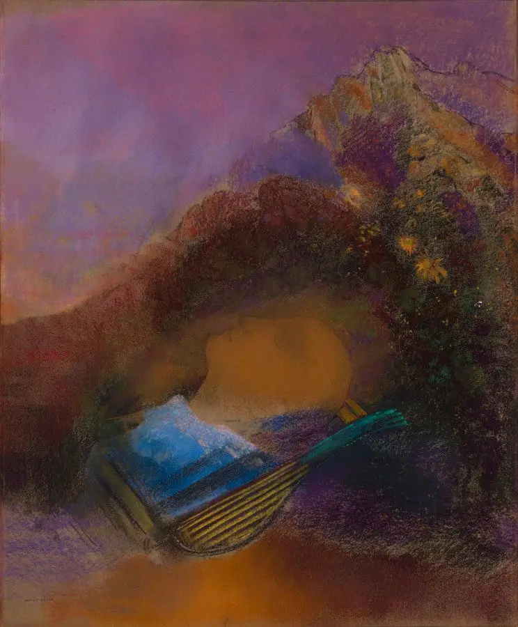 Orpheus by Odilon Redon
