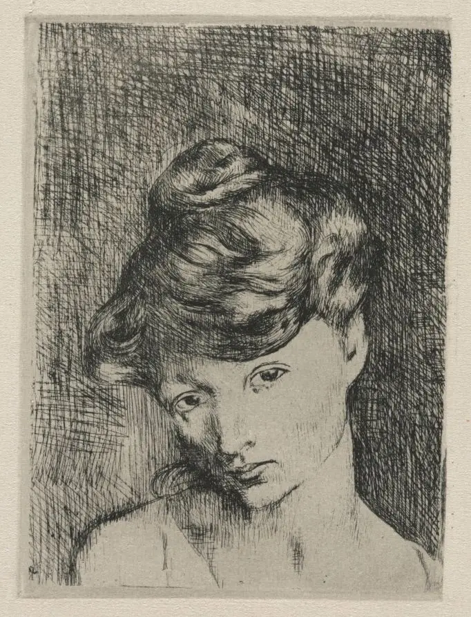 Head of a Woman: Madeleine by Pablo Picasso