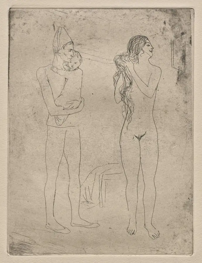 The Mother at Her Toilette by Pablo Picasso