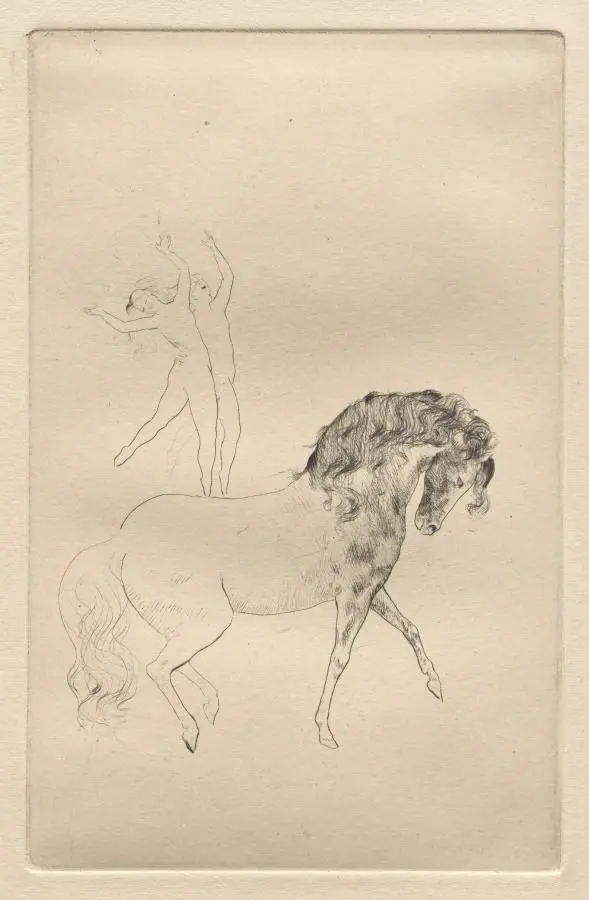 At the Circus by Pablo Picasso