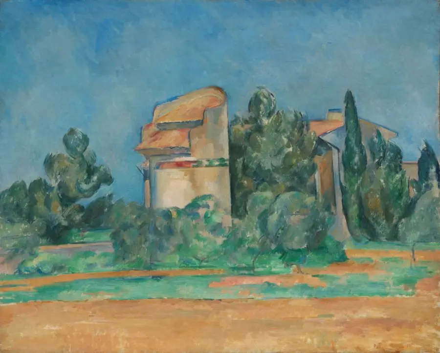 The Pigeon Tower at Bellevue by Paul Cezanne