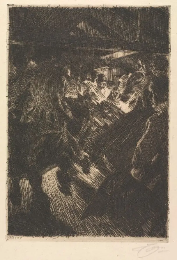 Gopsmor Cottage by Anders Zorn