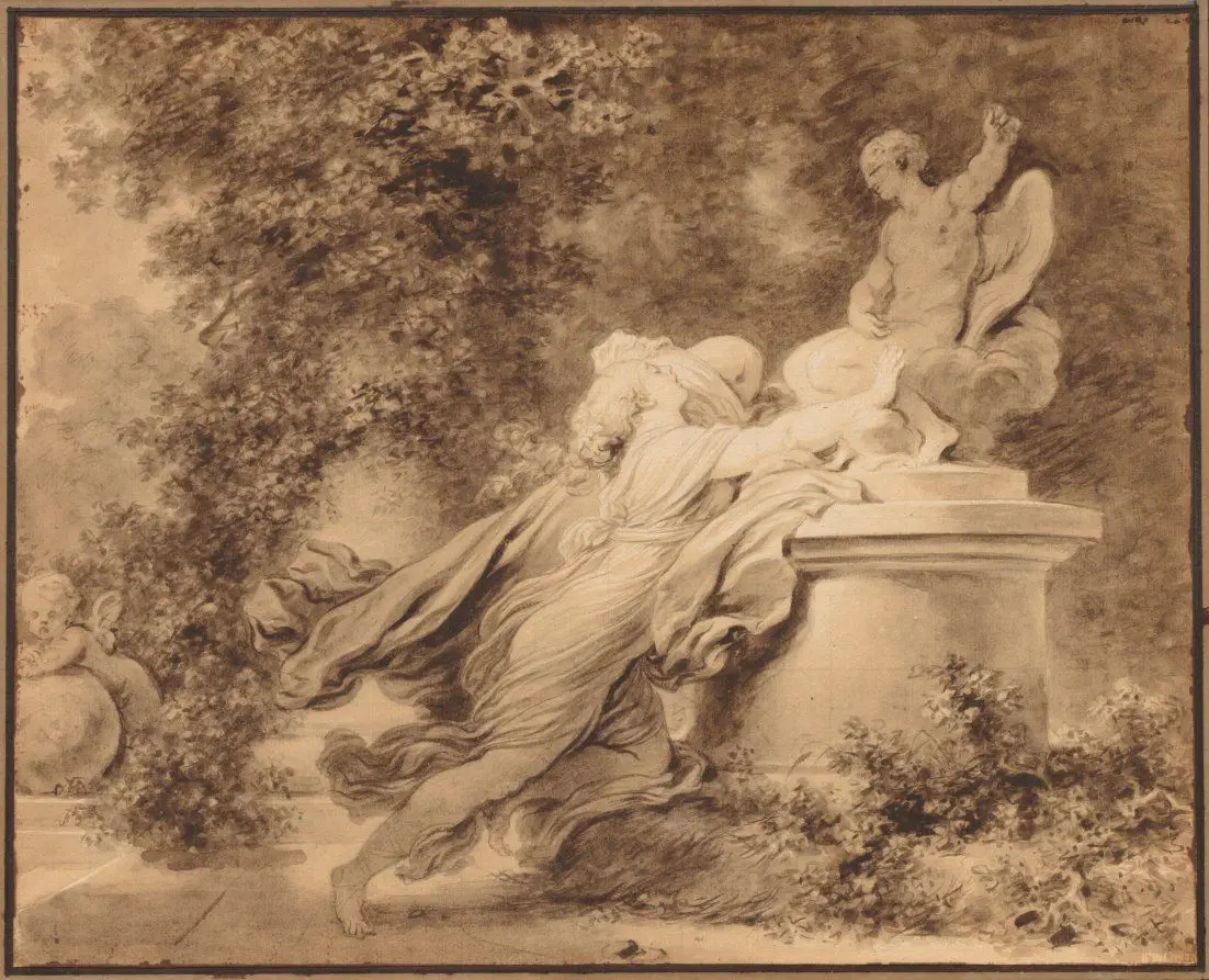 Invocation to Love by Jean-Honoré Fragonard