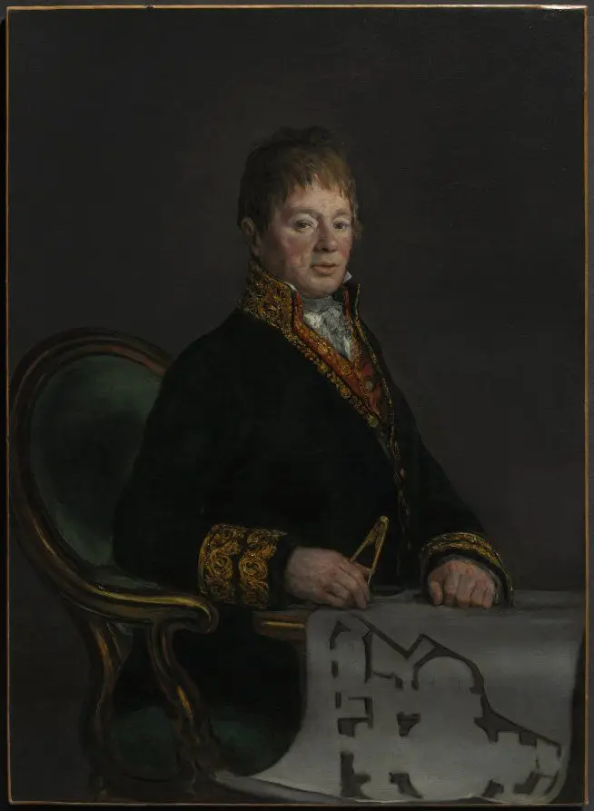 Portrait of Don Juan Antonio Cuervo by Francisco de Goya