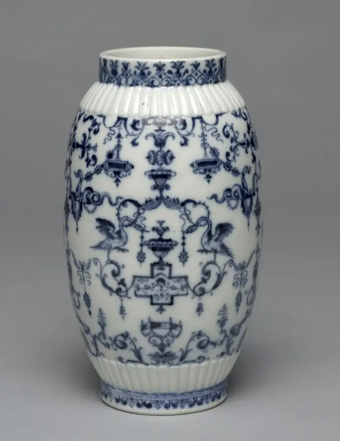 Vase by Saint Cloud Porcelain Factory (French)