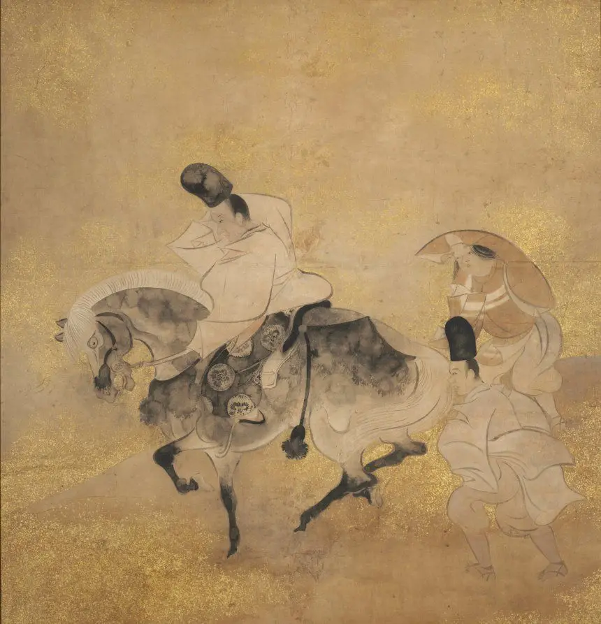 Crossing at Sano by Tawaraya Sōtatsu