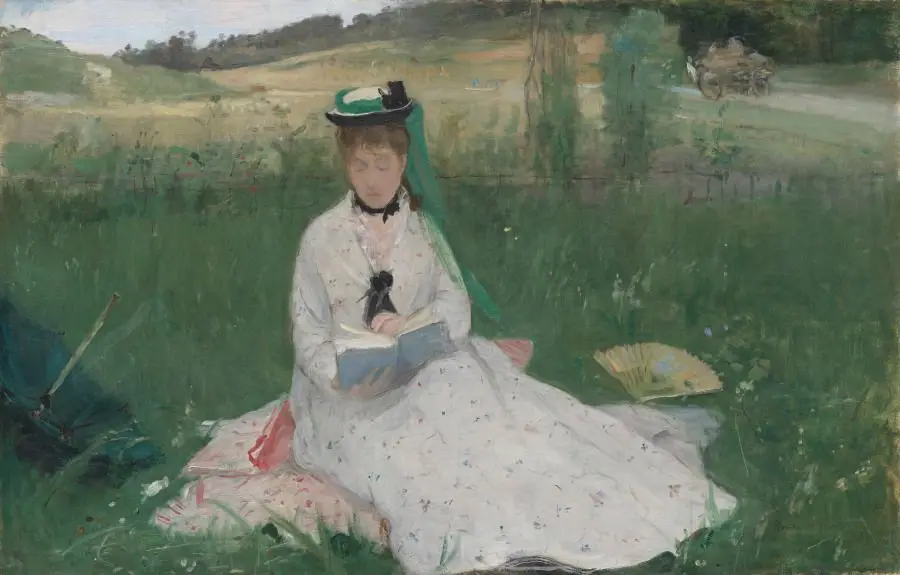Reading by Berthe Morisot