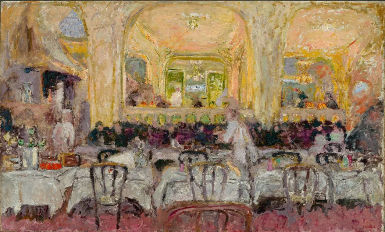 Café Wepler by Édouard Vuillard