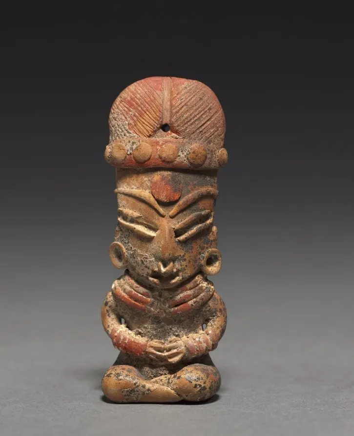 Seated Female Figurine by Unknown artist