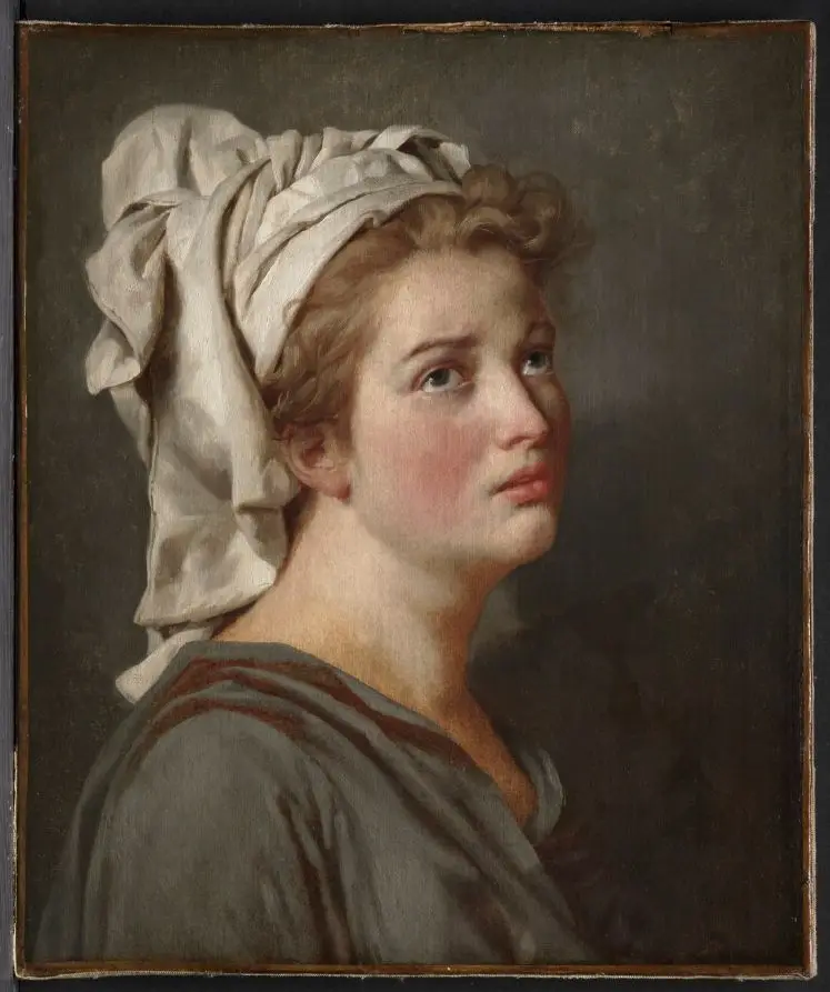 Young Woman with a Turban by Jacques-Louis David