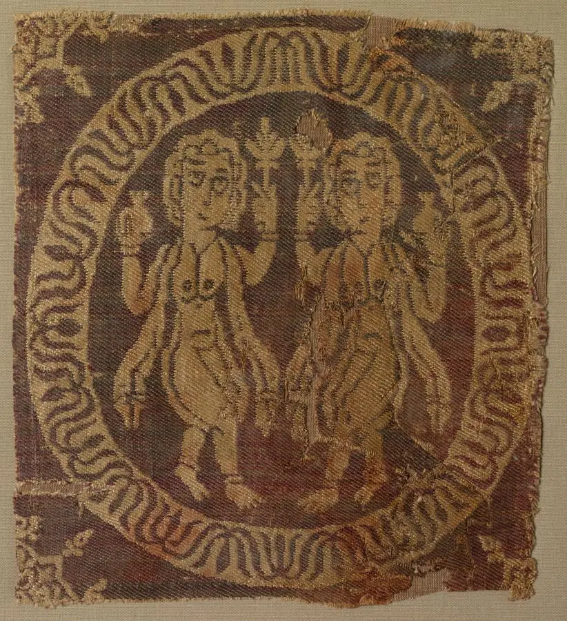 Nude Female Dancers from a Tunic by Unknown artist