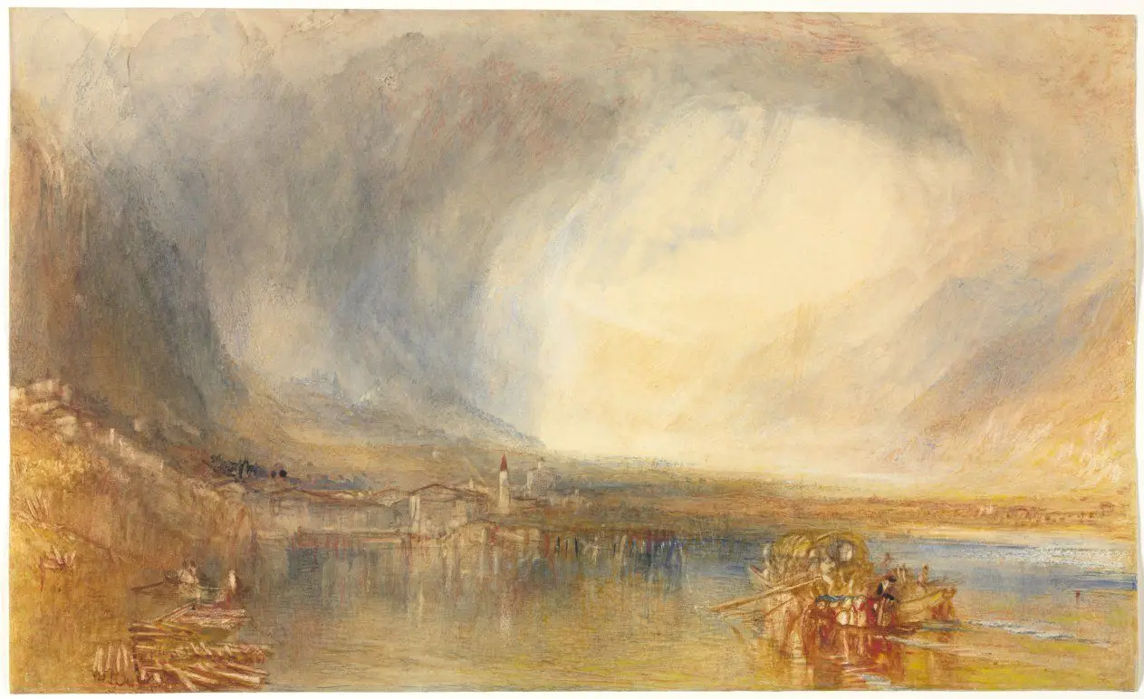 Flüelen, from the Lake of Lucerne by Joseph Mallord William Turner