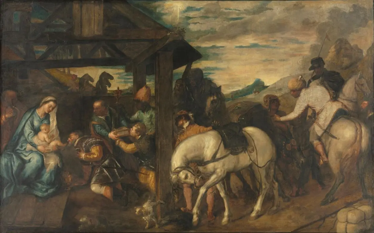 Adoration of the Magi by Titian