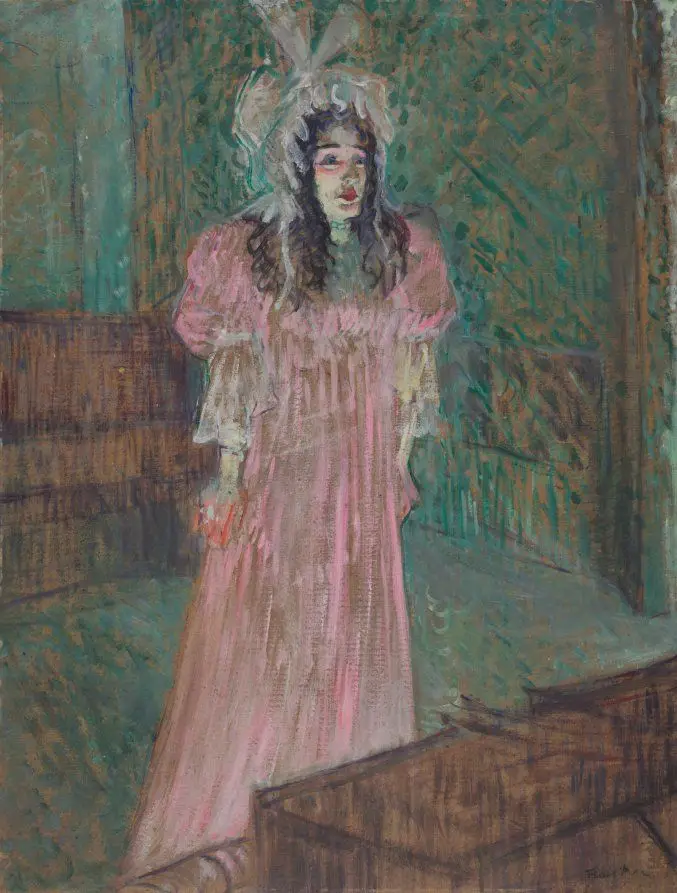 May Belfort by Henri de Toulouse-Lautrec