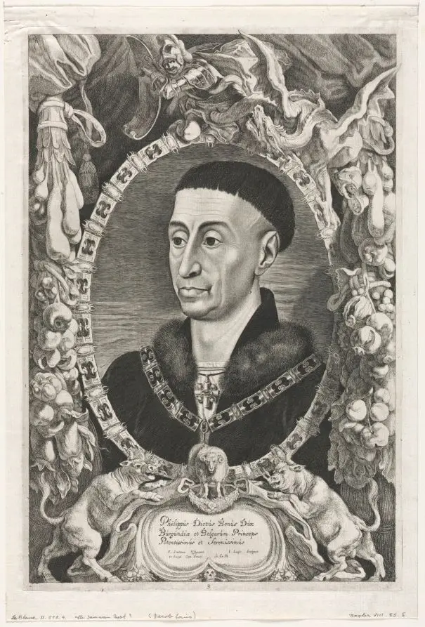 Philip the Good of Burgundy by Pieter Claesz. Soutman
