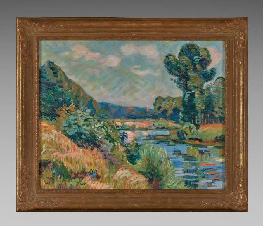 The Banks of the Marne at Charenton by Armand Guillaumin