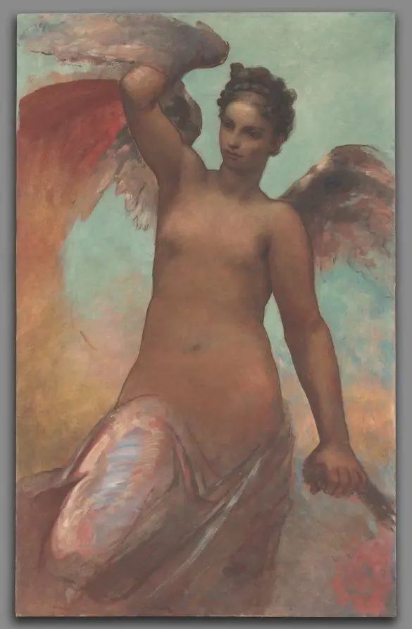 Winged Fortune by William Morris Hunt
