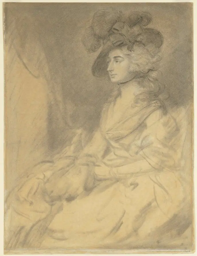 Mrs. Sarah Siddons by Thomas Gainsborough