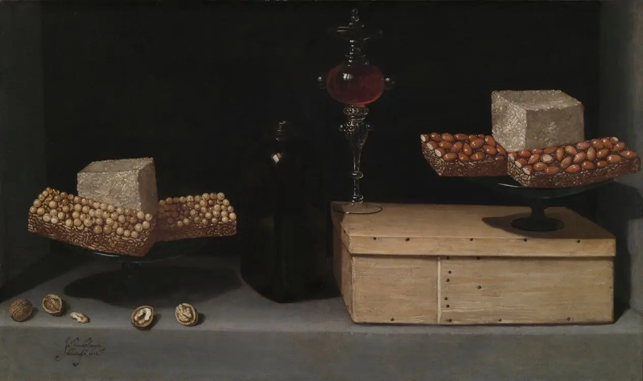 Still Life with Sweets by Juan van der Hamen y Léon