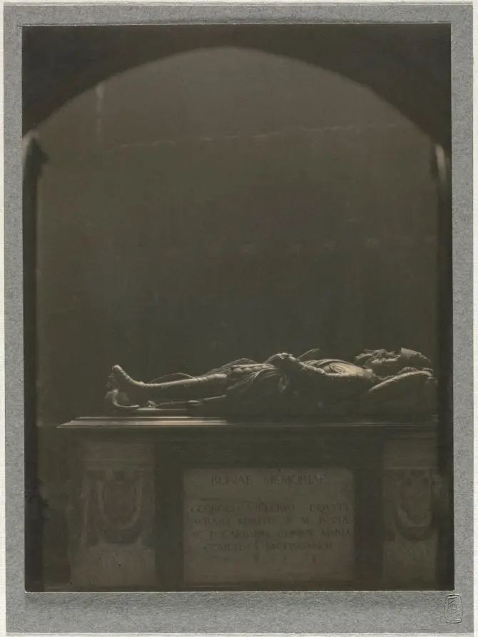 Westminster Abbey, Tomb of Sir Georges Villiers (d. 1605) by Frederick H. Evans