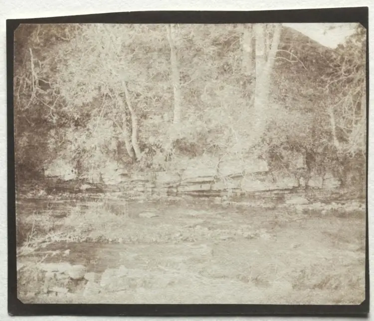A Mountain Rivulet Which Flows at the Foot of Doune Castle by William Henry Fox Talbot