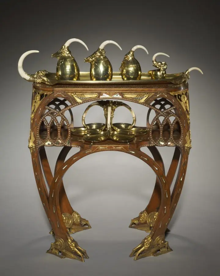 Tea Table by Carlo Bugatti