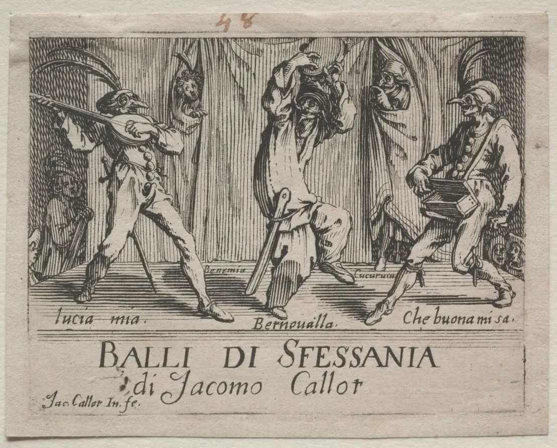 Frontispiece by Jacques Callot