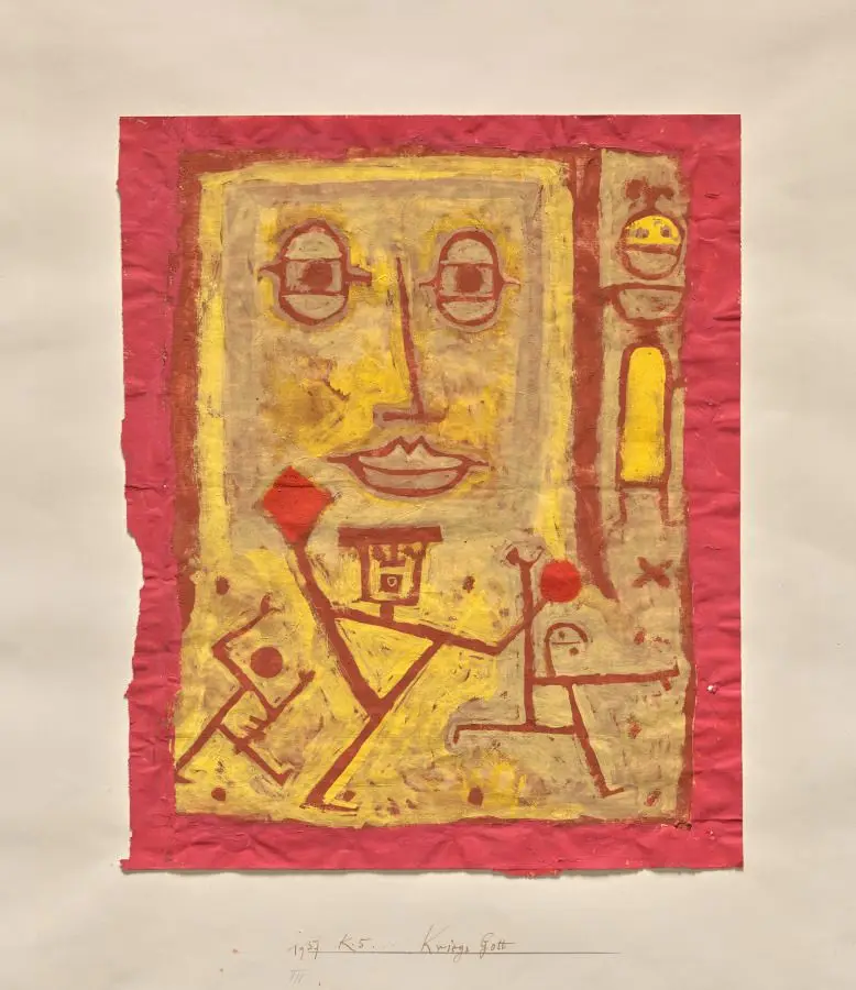 God of War by Paul Klee