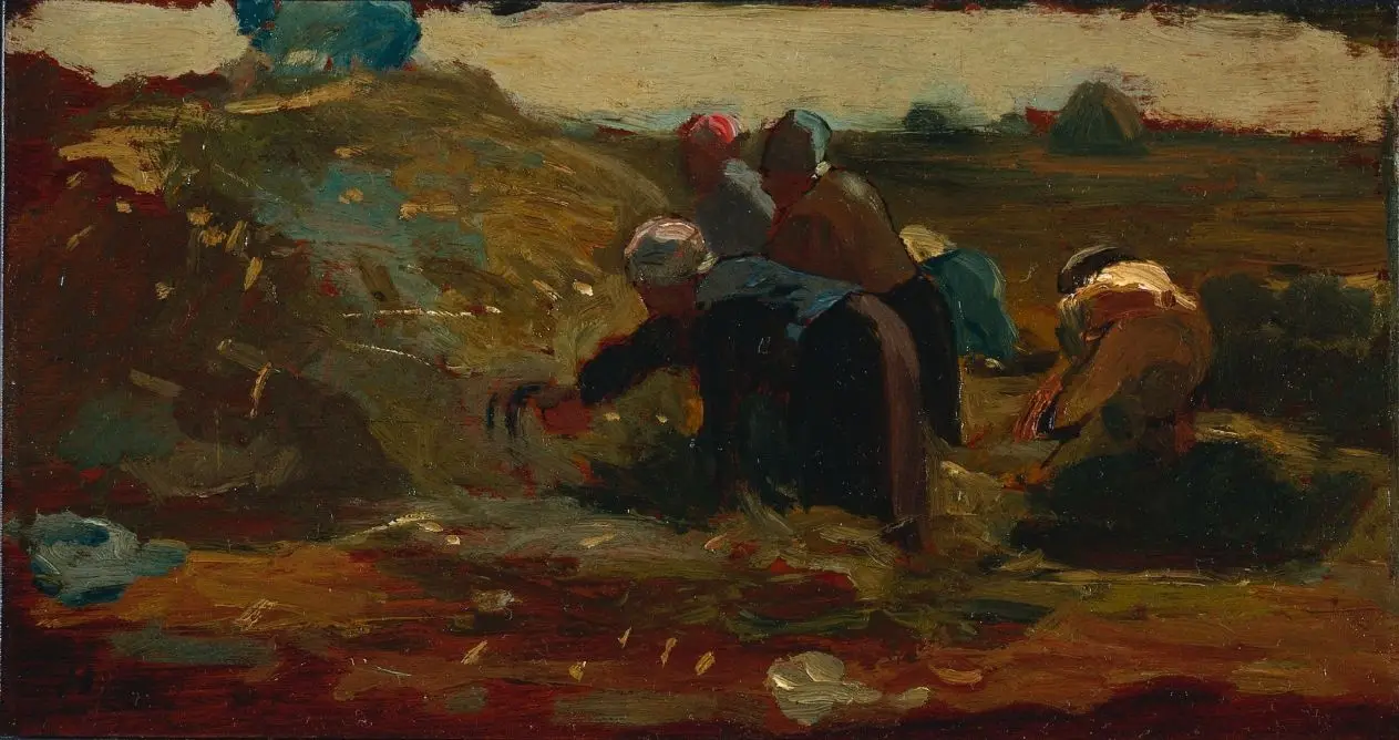 Women Working in a Field by Winslow Homer