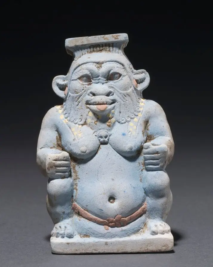 Cosmetic Jar in the Form of the God Bes by Unknown artist