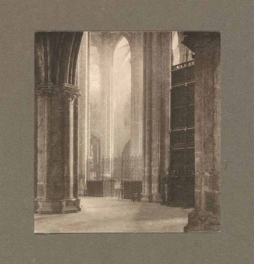 Camera Work: Height and Light in Bourges Cathedral by Frederick H. Evans