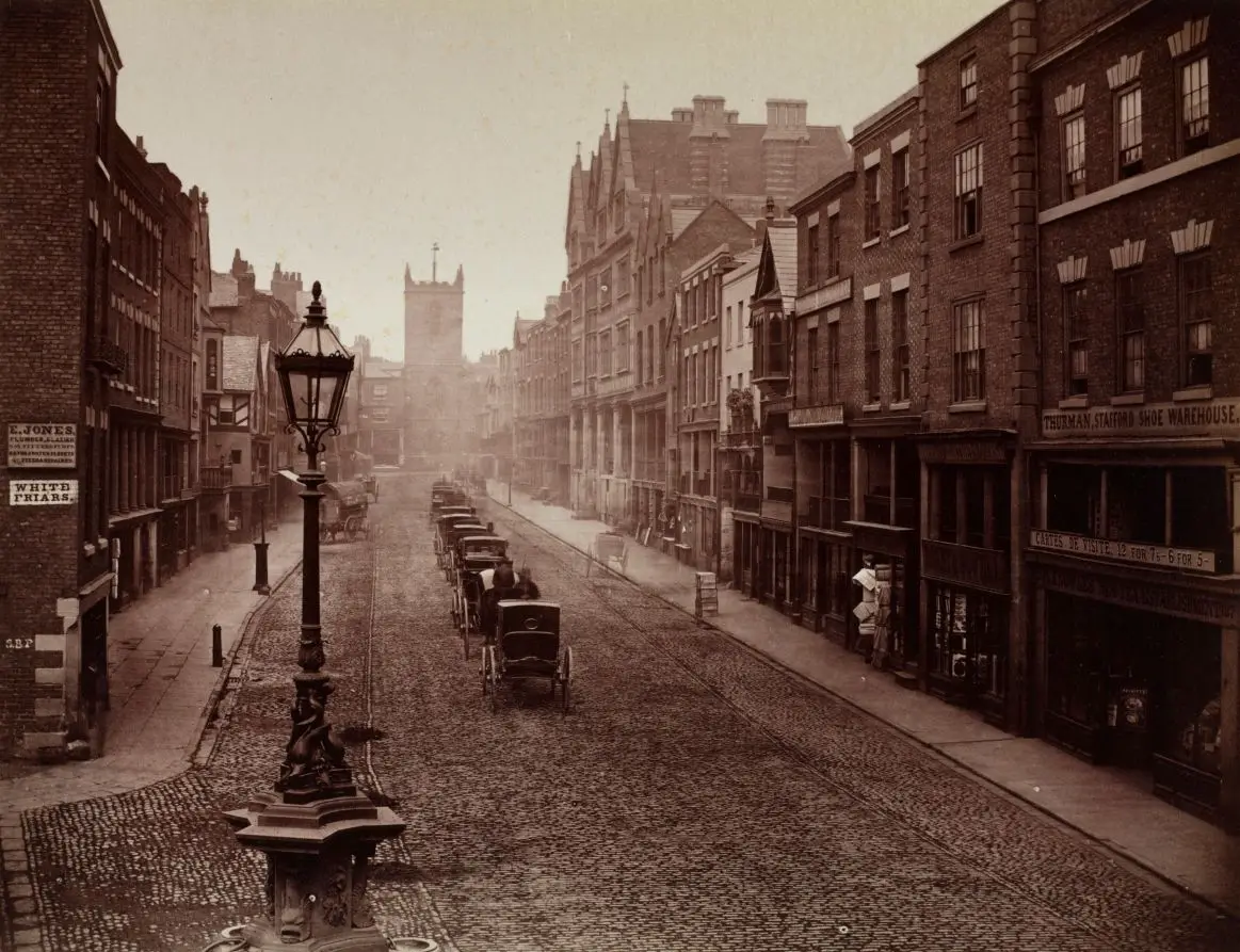 Bridge Street, Chester by Augustus Kelham