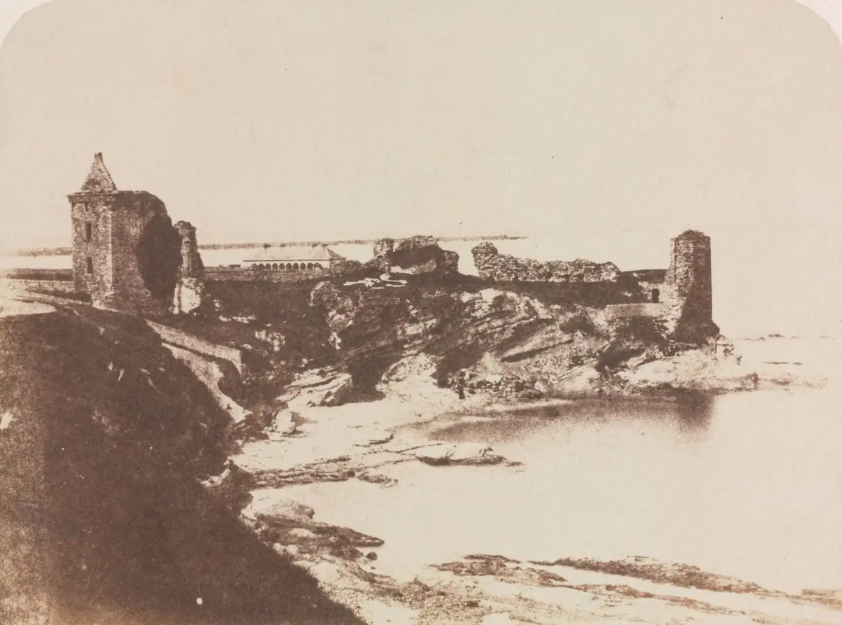 St. Andrews Castle, from the Southeast by David Octavius Hill