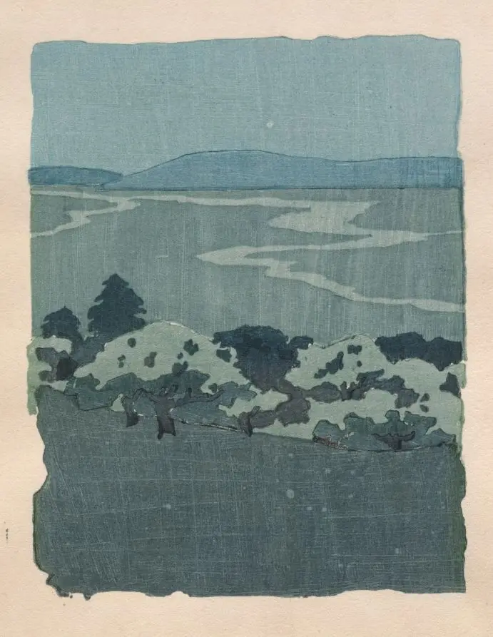 Dragon and Orchard by Arthur Wesley Dow