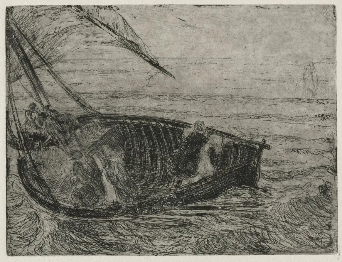 Christ Walking on the Waters by Henry Ossawa Tanner