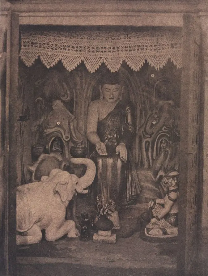Amerapoora. Gautama's Shrine by Captain Linnaeus Tripe