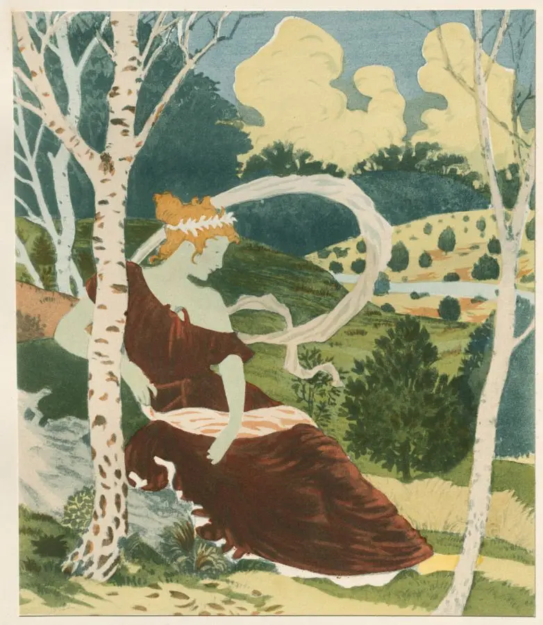 Dans les Bois by Eugène Grasset
