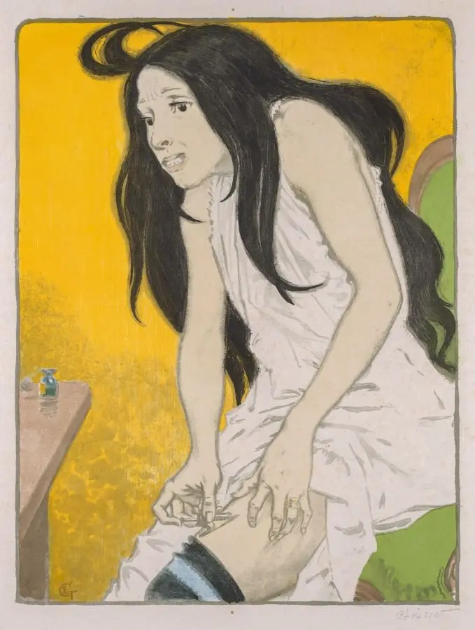 Morphine Addict by Eugène Grasset