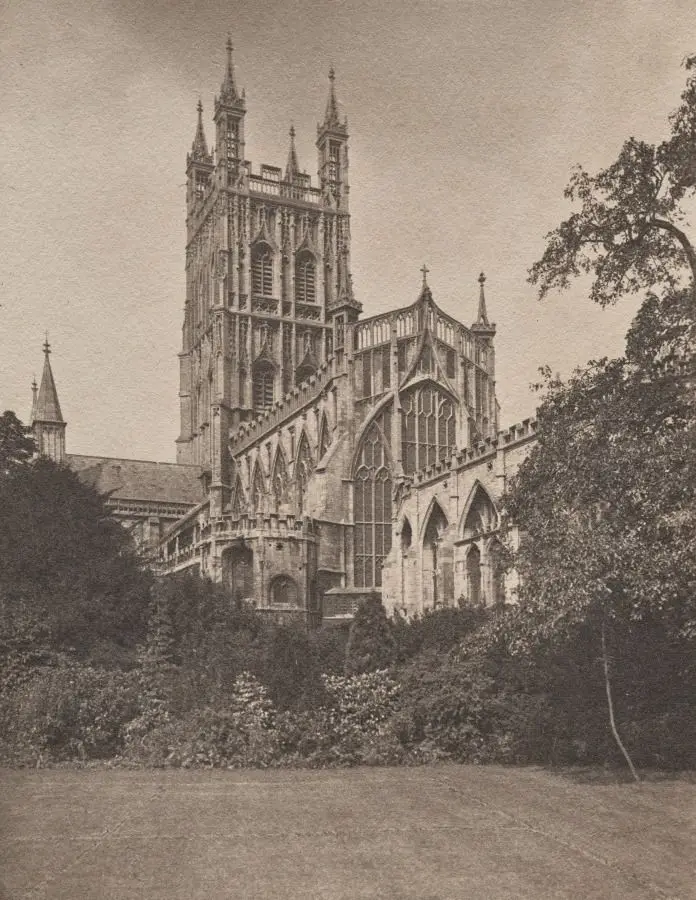 Gloucester Cathedral from the Southeast by Frederick H. Evans