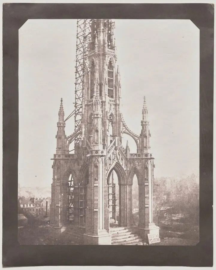 Sir Walter Scott's Monument, Edinburgh by William Henry Fox Talbot