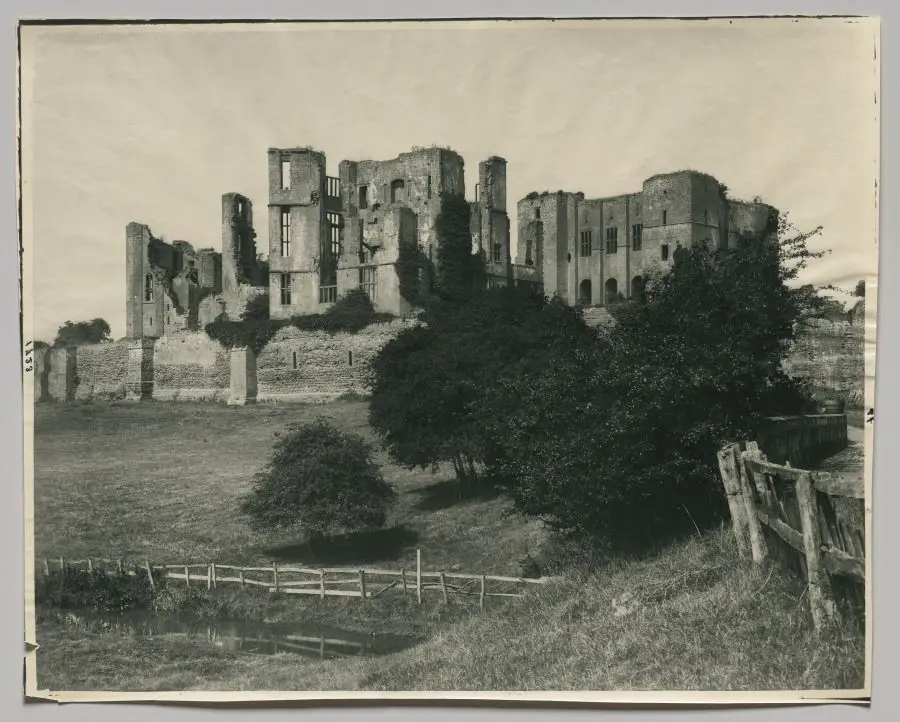 Kenilworth Castle, Warwickshire, England by Adolphe Braun