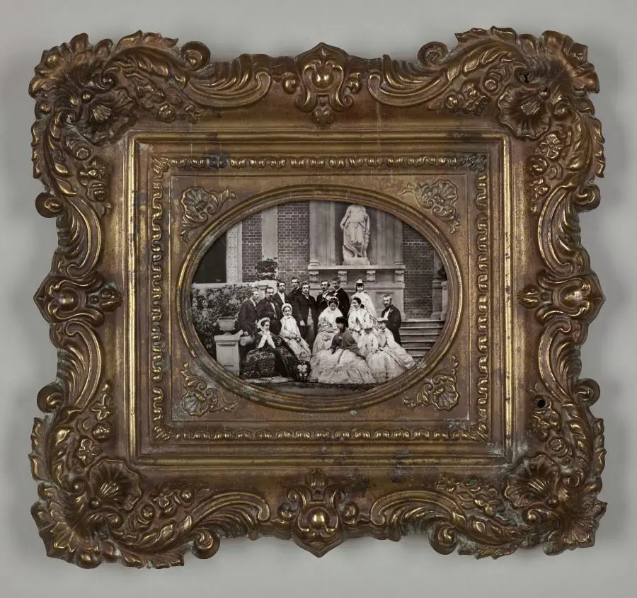 The d’Orléans Family during a Fête Champêtre at Orléans House by Camille Silvy
