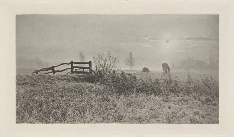 A Winter's Sunrise by Peter Henry Emerson