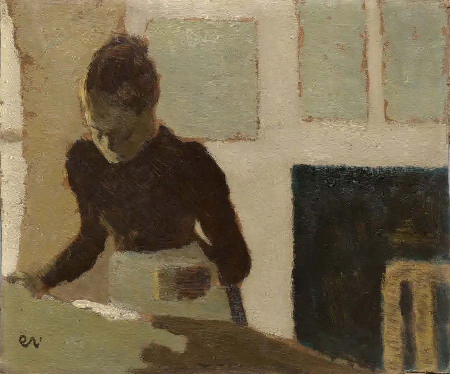 Woman Ironing by Édouard Vuillard