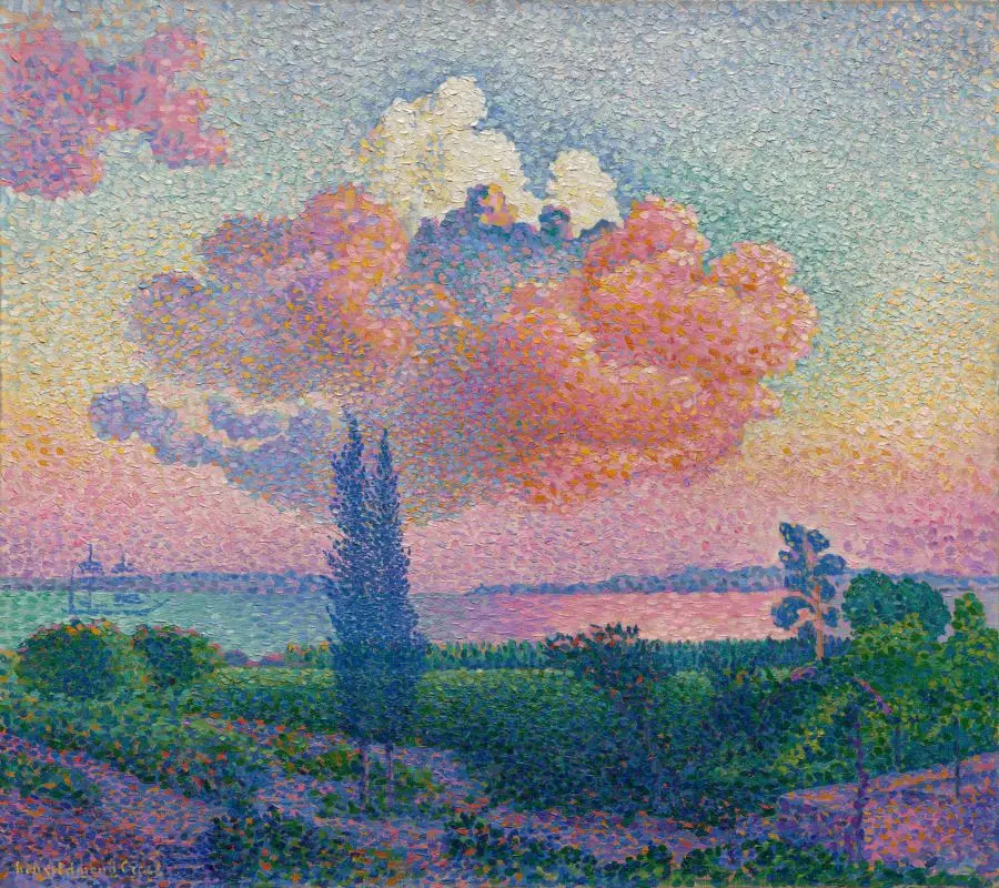 The Pink Cloud by Henri-Edmond Cross