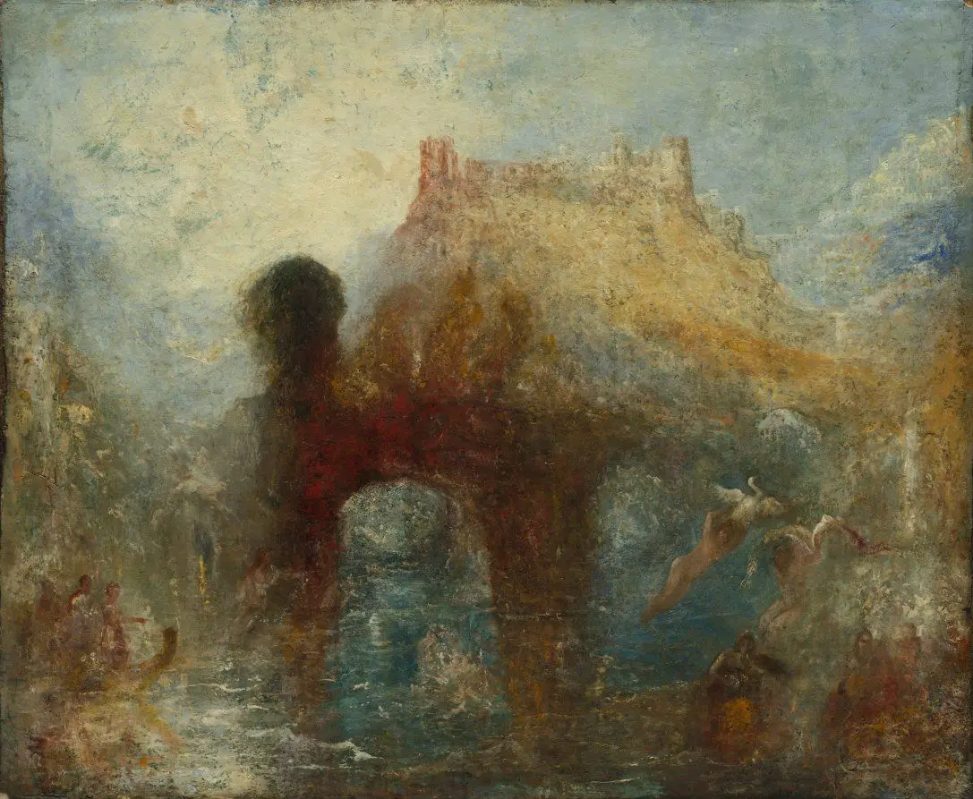 Queen Mab's Cave by Joseph Mallord William Turner
