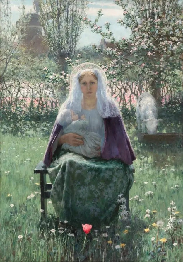 The Blessed Mother by George Hitchcock